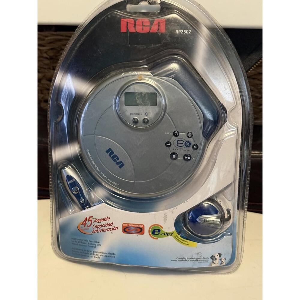 RCA CD Player RP2502 Personal Compact Disc Player New Sealed